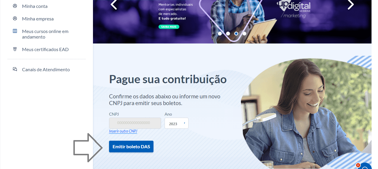 Série MEI Como emitir o boleto do MEI em cinco passos Sebrae